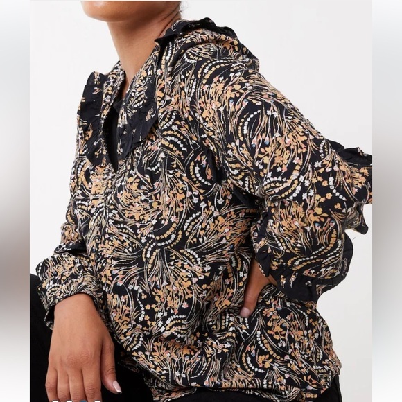 Fat Face Sudley Winter Garden Blouse Women’s size 6 - Picture 3 of 10